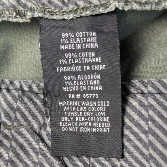 O’Neill Men's Standard Fit Twill Chino Shorts, Casual Summer Olive Green Size 30 - Picture 8 of 13